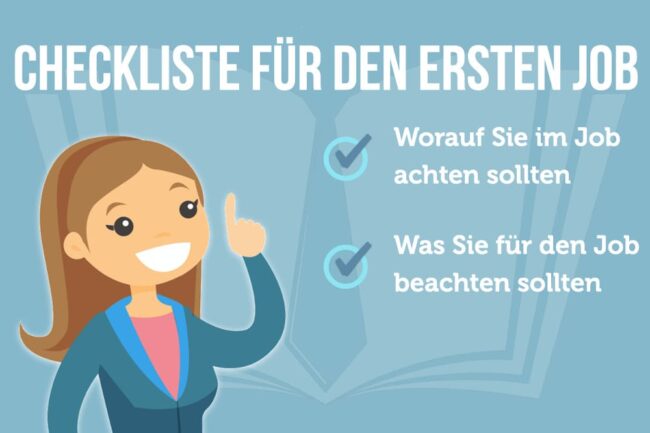 Checkliste für den ersten Job