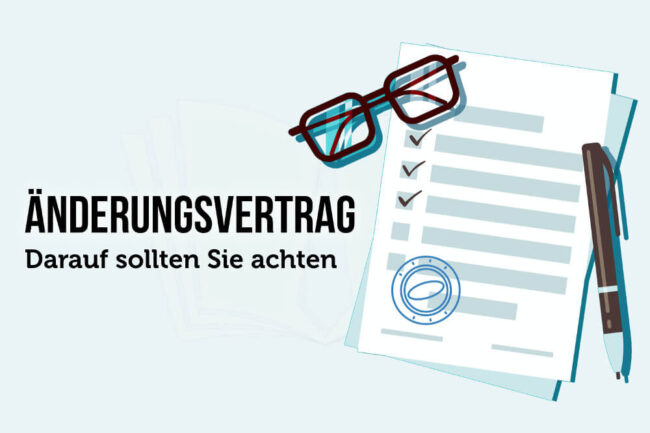 Änderungsvertrag