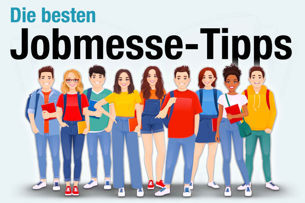 Jobmesse Tipps Ablauf Vorbereitung Nachbereitung Bewerbung Jobsuche