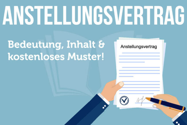 Anstellungsvertrag