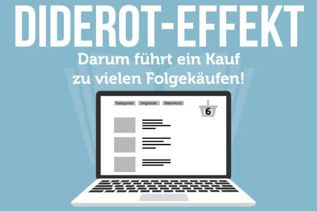 Diderot-Effekt: Ein Kauf löst viele weitere aus