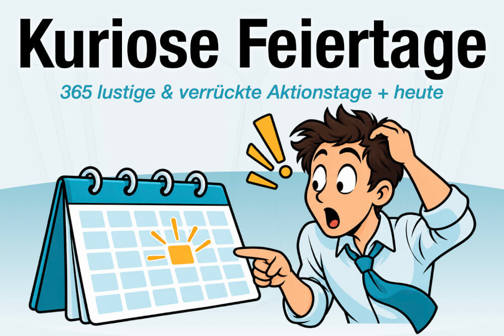 Kuriose Feiertage Heute 365 Verrueckte Aktionstage Liste Uebersicht