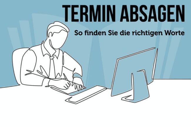 Termin absagen