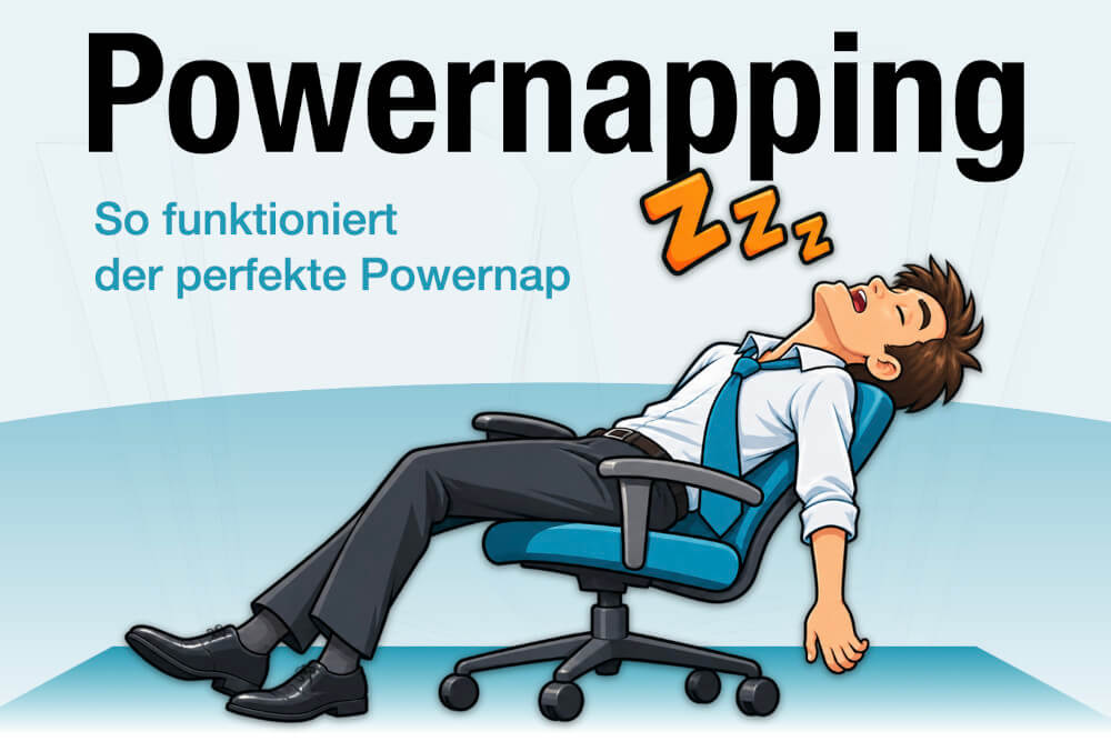 Powernap Anleitung Powernapping Dauer Tipps