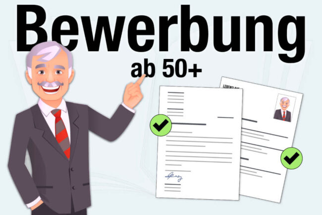 Bewerbung mit 50+