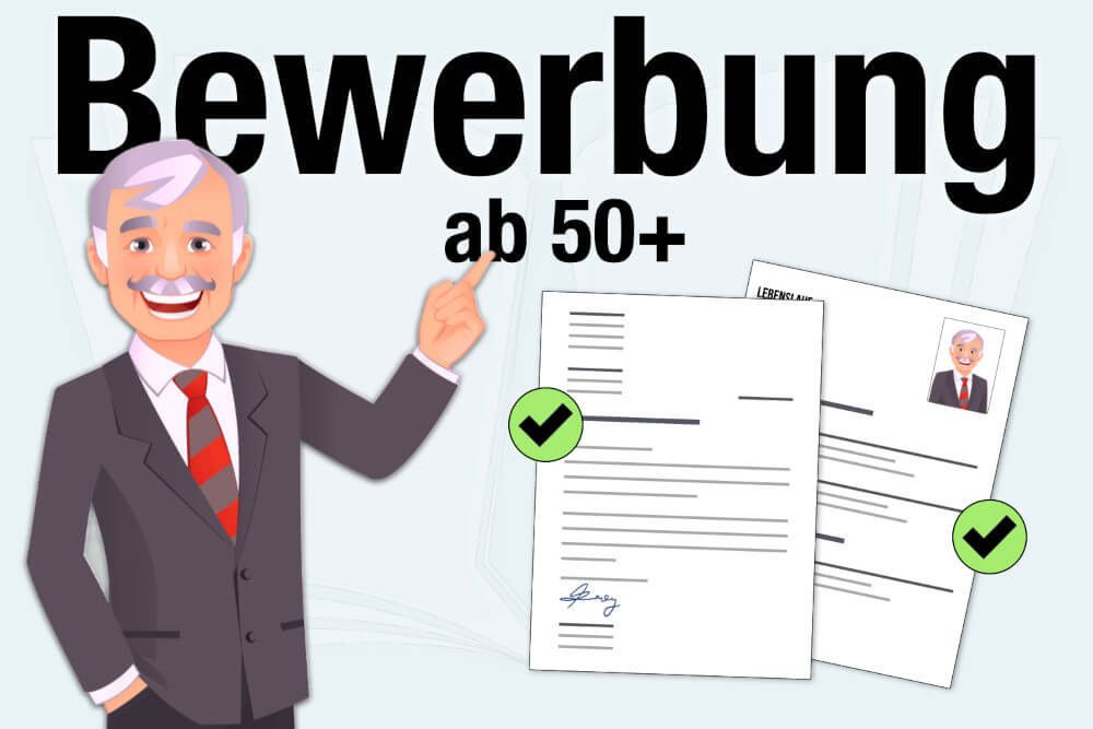 Bewerbung Ab 50 Anschreiben Lebenslauf Tipps Beispiele Muster Vorlagen