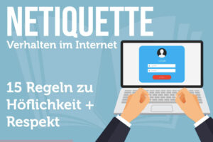 Netiquette Regeln Internet Verhalten Schule Rechtschreibung Teams Hoeflichkeit Online