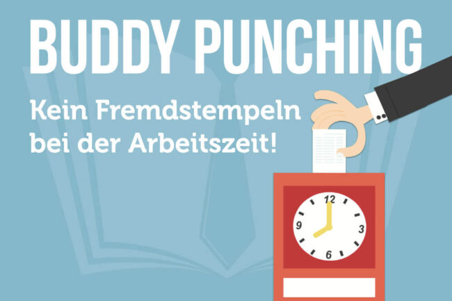 Buddy Punching: Wenn der Kollege zweimal stempelt