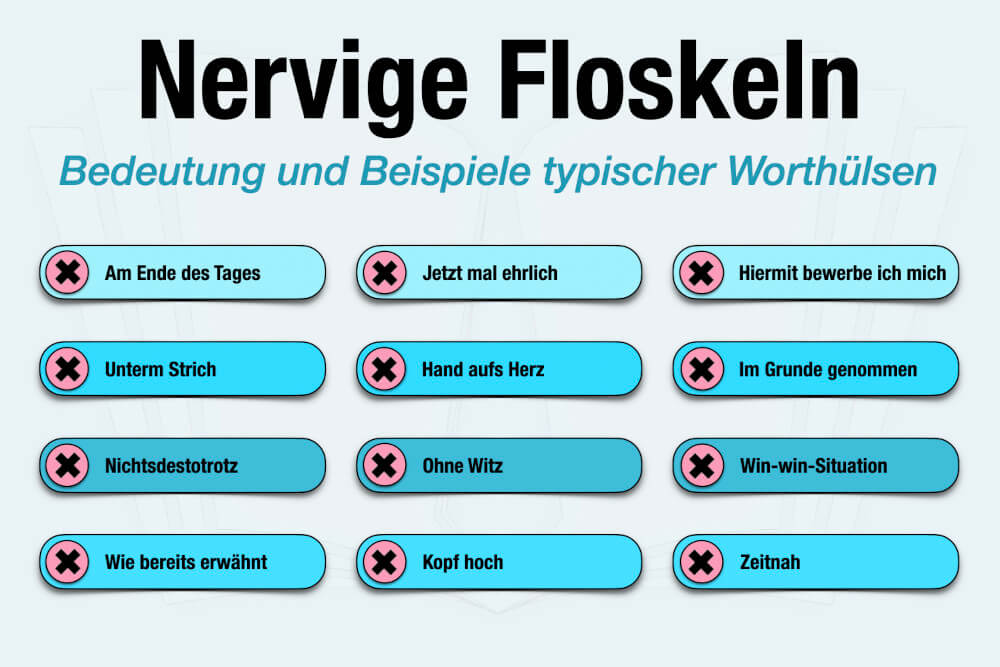 Floskel Bedeutung Beispiele Nervige Floskeln Ranking Liste