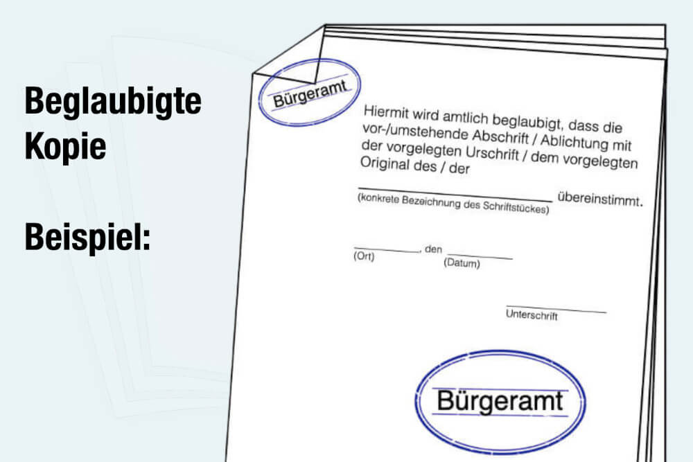 Zeugnis Beglaubigen Lassen Beispiel Beglaubigte Zeugniskopie