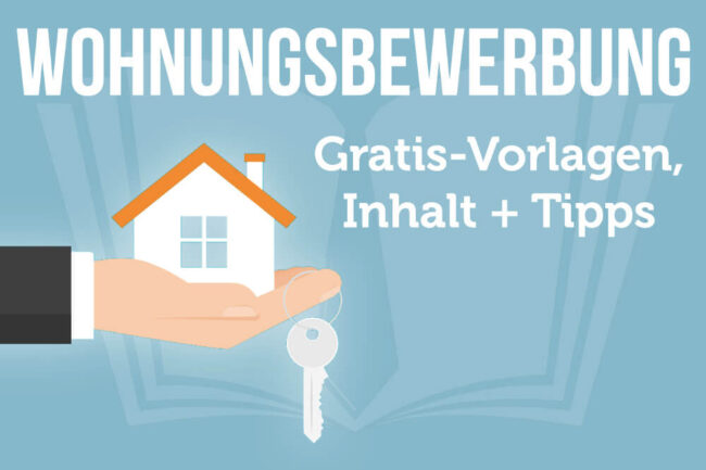 Bewerbung für die Wohnungssuche