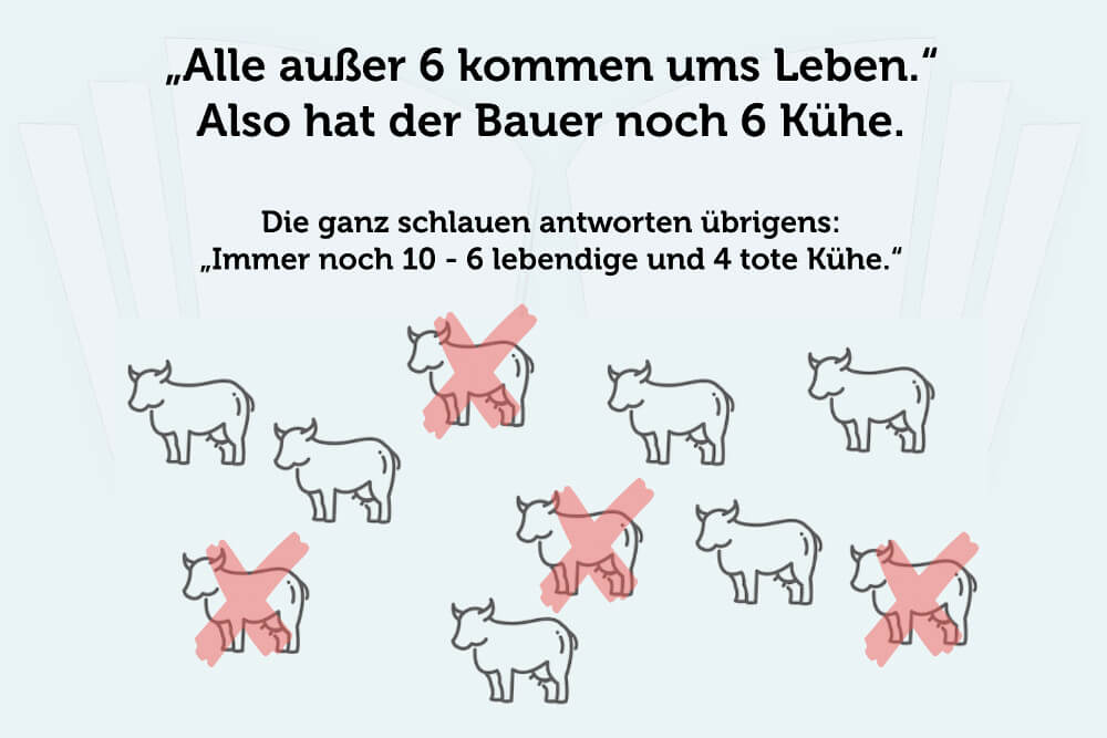 Brainteaser in der Bewerbung: 60 Beispiele & Lösungen