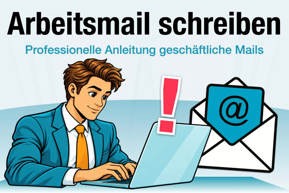 Arbeitsmail Verfassen Muster Vorlage Anleitung Adresse Tipps