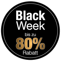 Black Friday Black Week Angebot 80% Rabatt Euro
