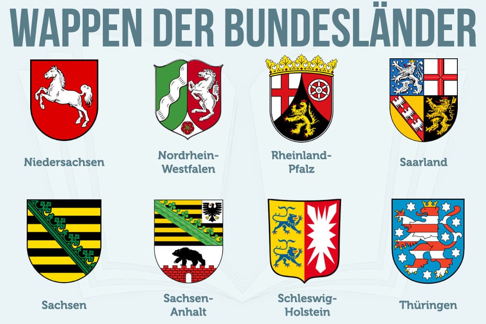 Wappen Und Flaggen Der Bundesl nder In Deutschland WTQM Wappen Und Flaggen Der Bundesl nder In Deutschland WTQM