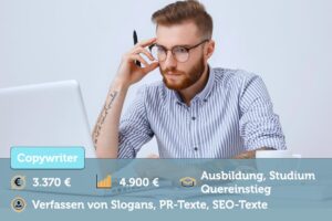 Copywriter Werden Jobs Gehalt Ausbildung Gesucht Beruf Freelancer Werbetexter Deutsch Quereinsteiger Studium Nebenjob
