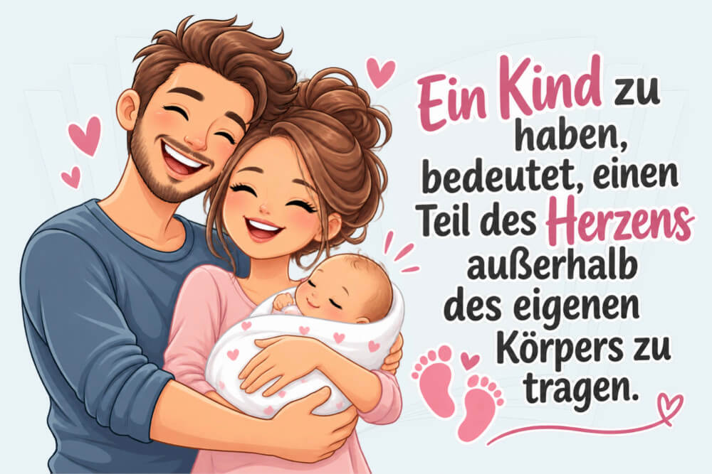 Sprueche Zur Geburt Modern Kurz Liebevoll Karten Bilder