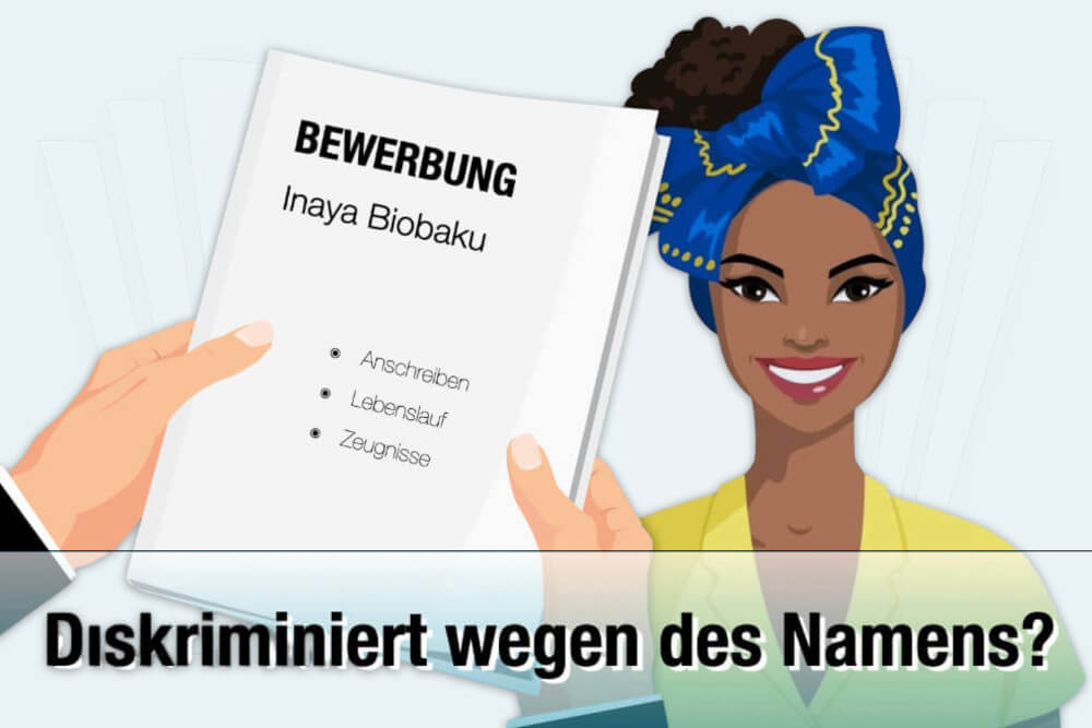 Auslaendischer Name Bewerbung Vorname Diskriminierung Absage Was Tun