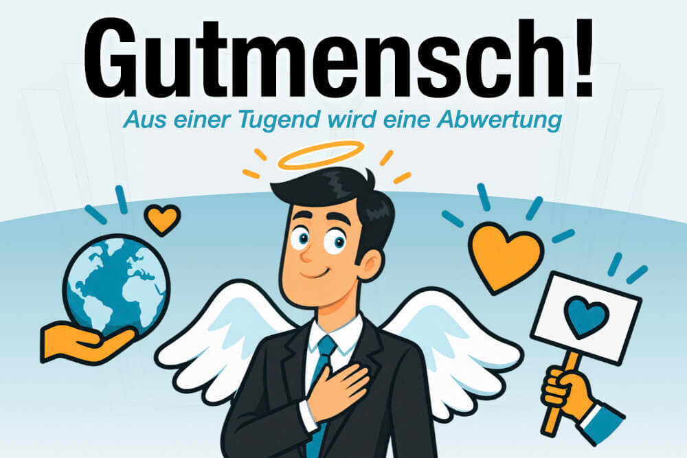 Gutmensch Definition Bedeutung Moral Abwertung Unwort