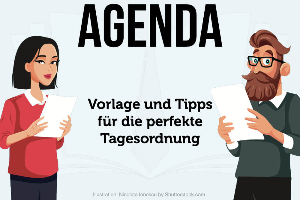 Agenda: Aufbau, Vorlage & Tipps für das Tagesprogramm