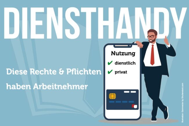 Diensthandy: Dürfen Mitarbeiter es privat nutzen?