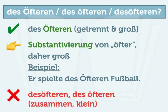 Wie Schreibt Man Des öfteren karrierebibel.de