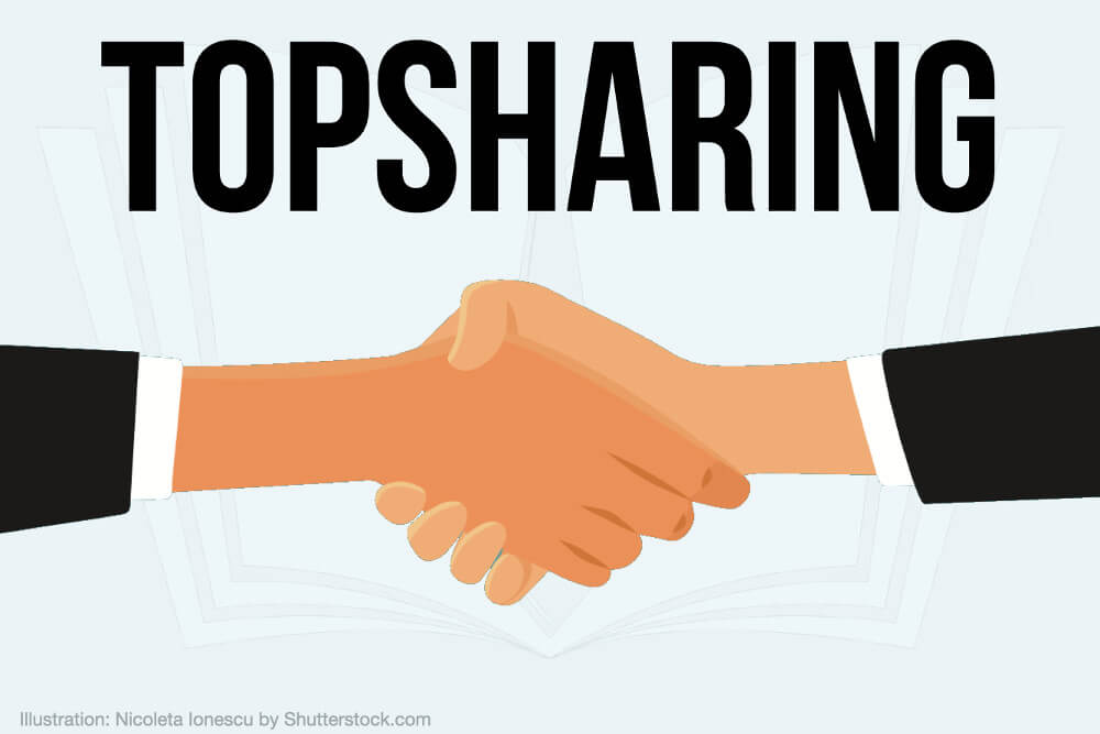 Topsharing: Bedeutung, Beispiele, Vor- & Nachteile