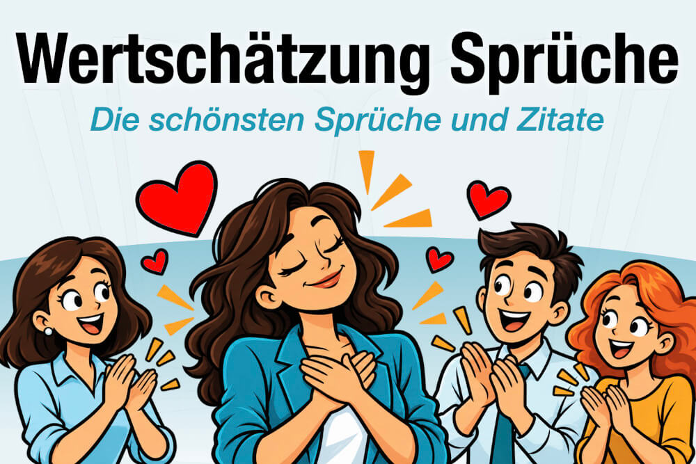 Wertschaetzung Sprueche 100 Zitate Anerkennung Lob