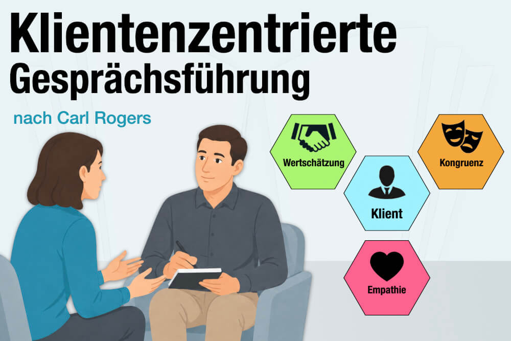 Klientenzentrierte Gespraechsführung Carl Rogers Beispiele Techniken