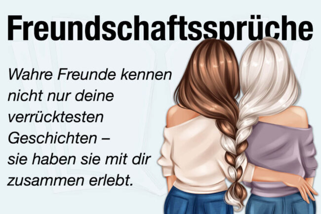 Freundschaftssprüche