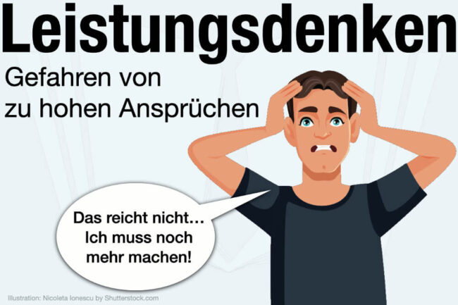 Leistungsdenken: Definition, Gefahren & Tipps