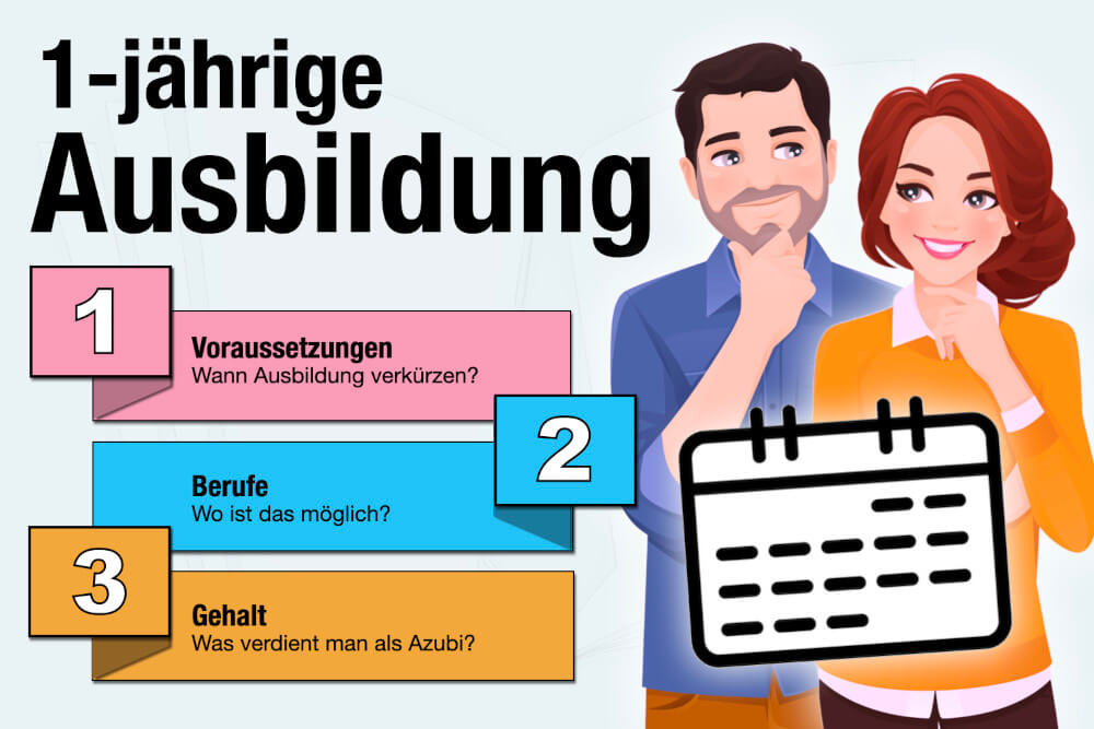 Einjaehrige Ausbildung 1 Jahr Voraussetzung Berufe Gehalt Tipps