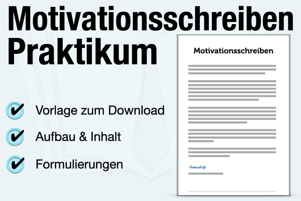 Motivationsschreiben Praktikum Muster Pdf Schueler Vorlageword Student Inhalt Aufbau Beispiel Formulierung