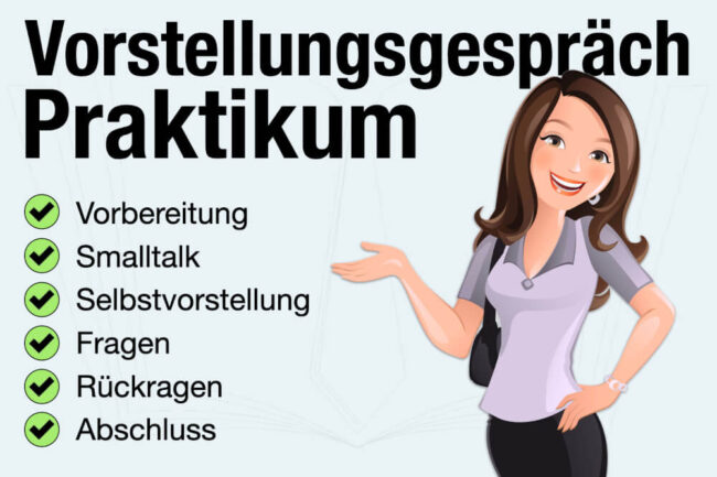 Vorstellungsgespräch Praktikum: Fragen + Tipps