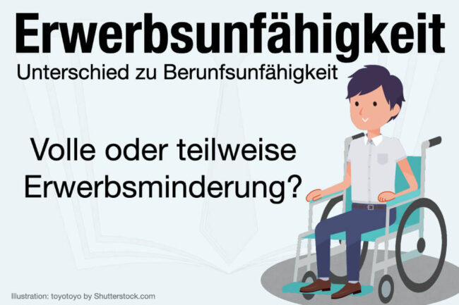 Erwerbsunfähigkeit: Definition, Beispiele, Rente & Tipps