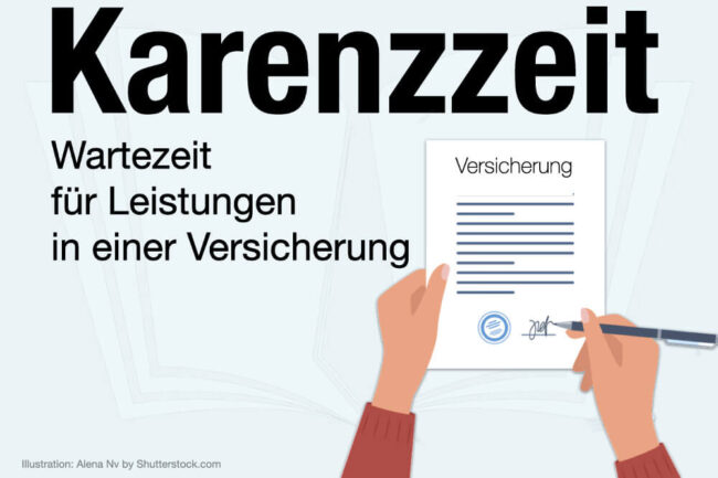 Karenzzeit: Bedeutung bei Versicherung & Kredit