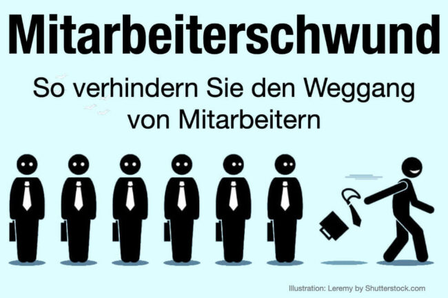 Mitarbeiterschwund: Wie kann man Arbeitnehmer binden?