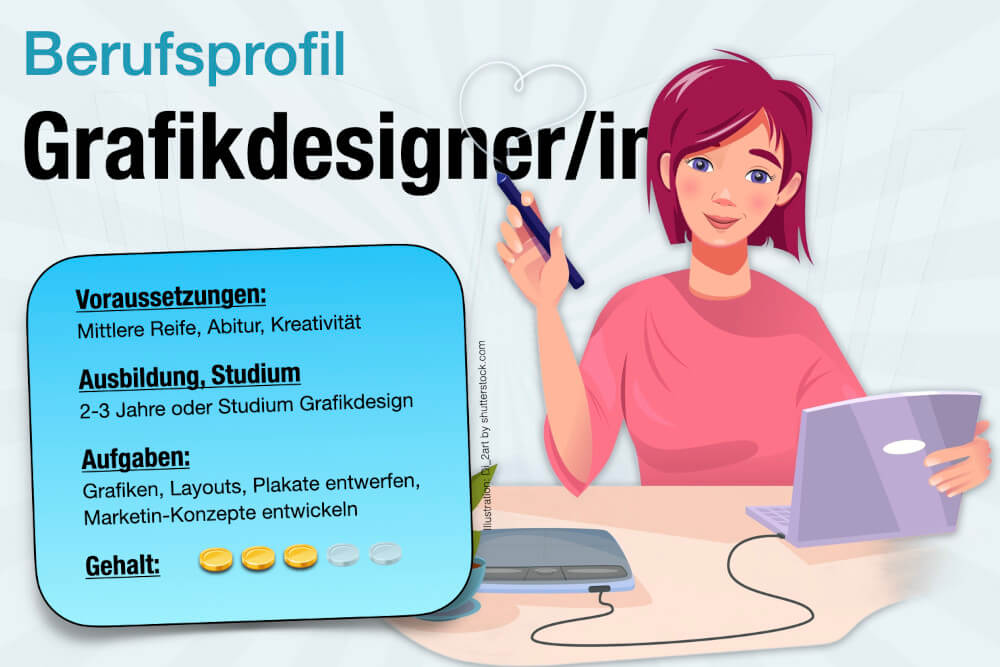 Beruf Grafikdesigner Ausbildung Gehalt Jobs Aufgaben Karriere