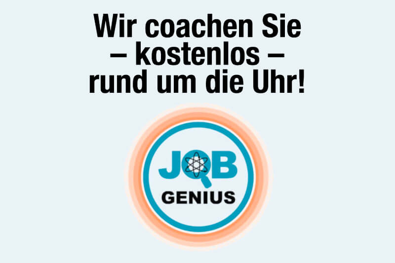 Jobcoaching Jobportal Job Genius Service