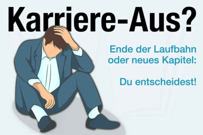 Karriereaus: Was tun, wenn die Laufbahn stockt?