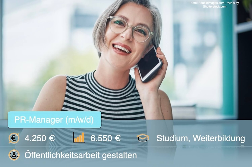 Pr Manager Werden Beruf Weiterbildung Aufgaben