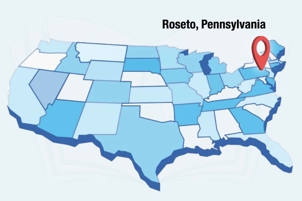 Roseto Effekt Pennsylvania USA Bedeutung