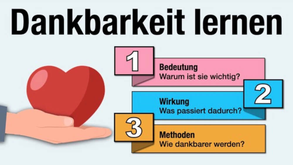 Dankbarkeit Lernen Tipps Beispiele