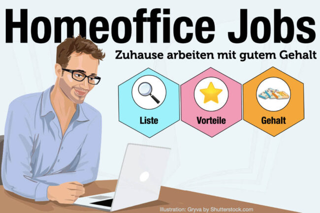 Homeoffice Jobs: Die besten Jobs für zuhause