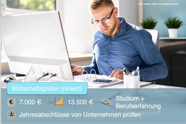 Wirtschaftsprüfer werden: Gehalt, Studium, Aufgaben