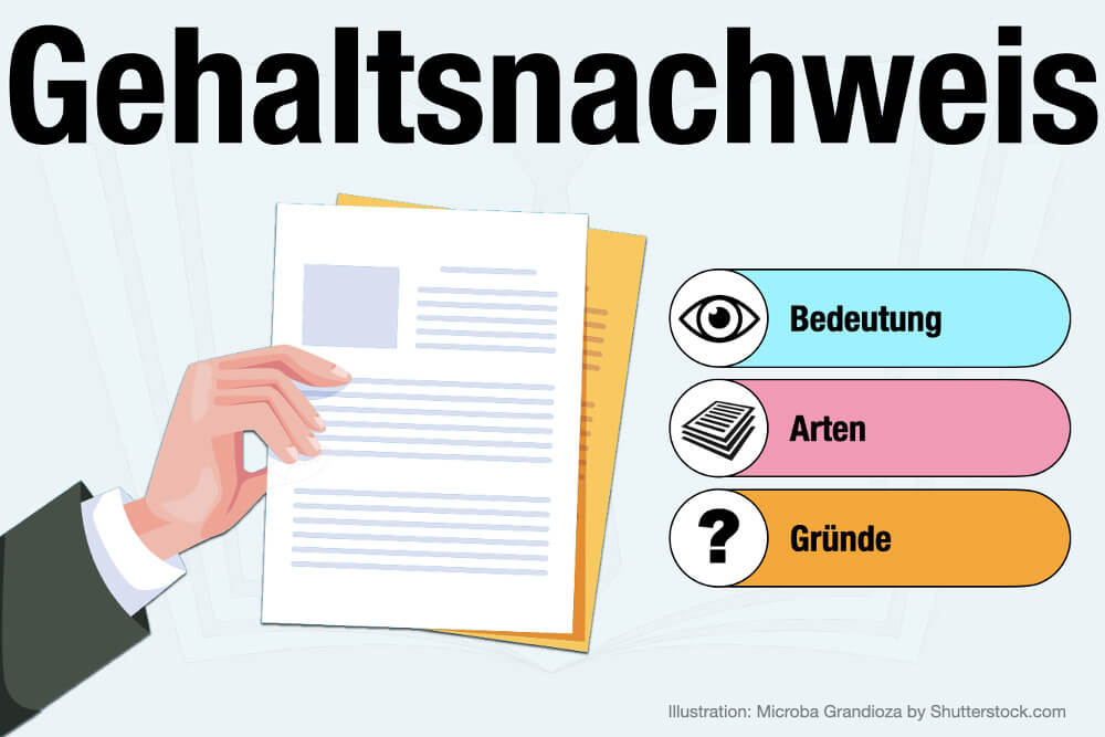 Gehaltsnachweis Bedeutung Erklaerung Arten Gruende Beantragen Einkommensnachweis Tipps