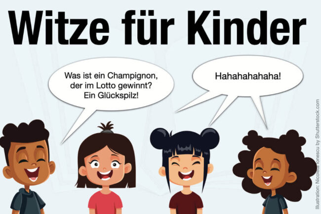 Witze für Kinder: Die 50 lustigsten Kinderwitze