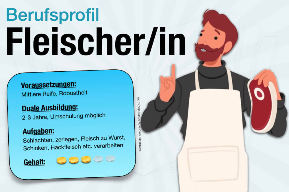 Beruf Fleischer Ausbildung Gehalt Jobs Aufgaben Karriere