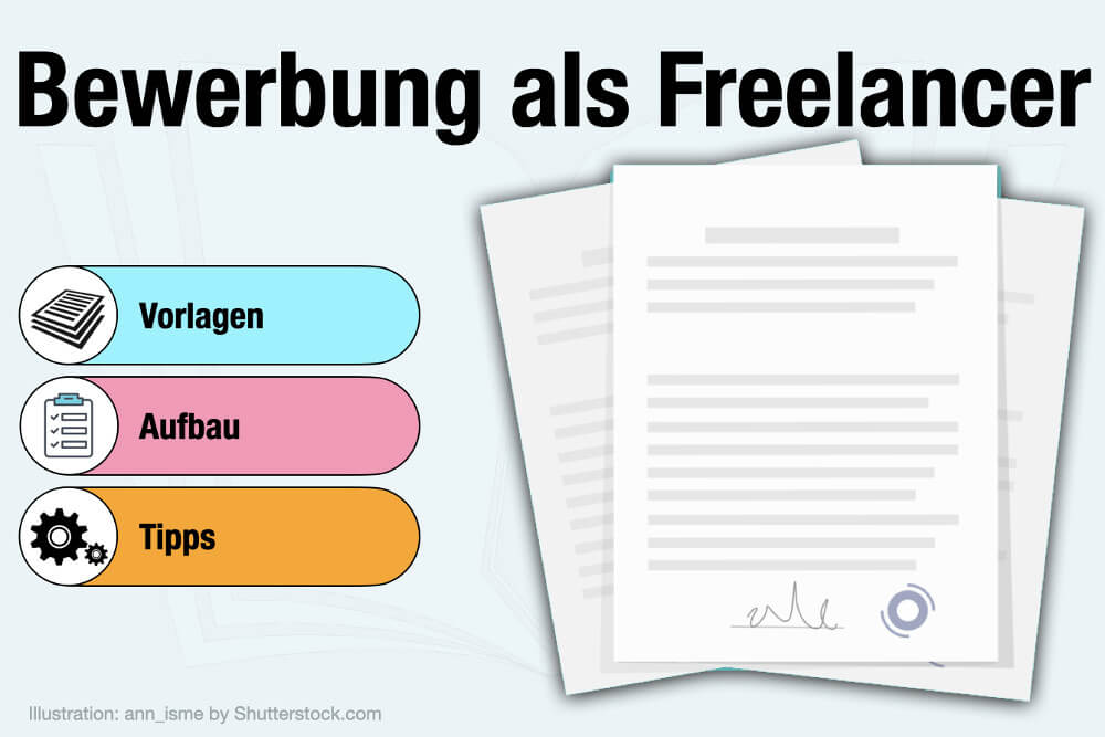Bewerbung Als Freelancer Vorlagen Aufbau Inhalt Tipps Auftrage Festanstellung