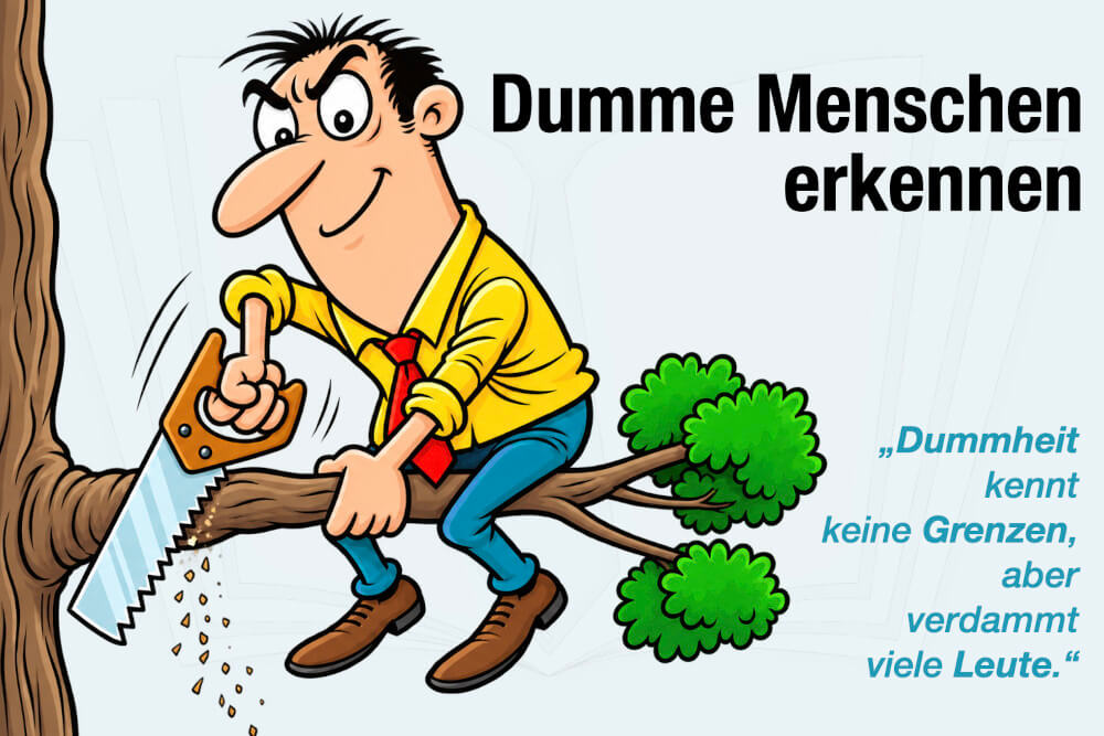 Dumme Menschen Erkennen Merkmale Sprueche Was Tun Dummheit